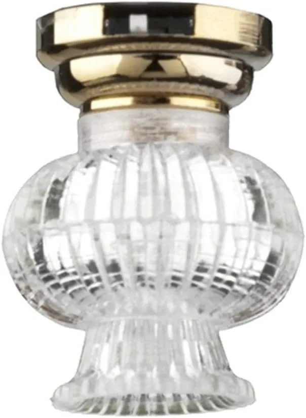 Dollhouse LED Fancy Clear Ceiling LAMP