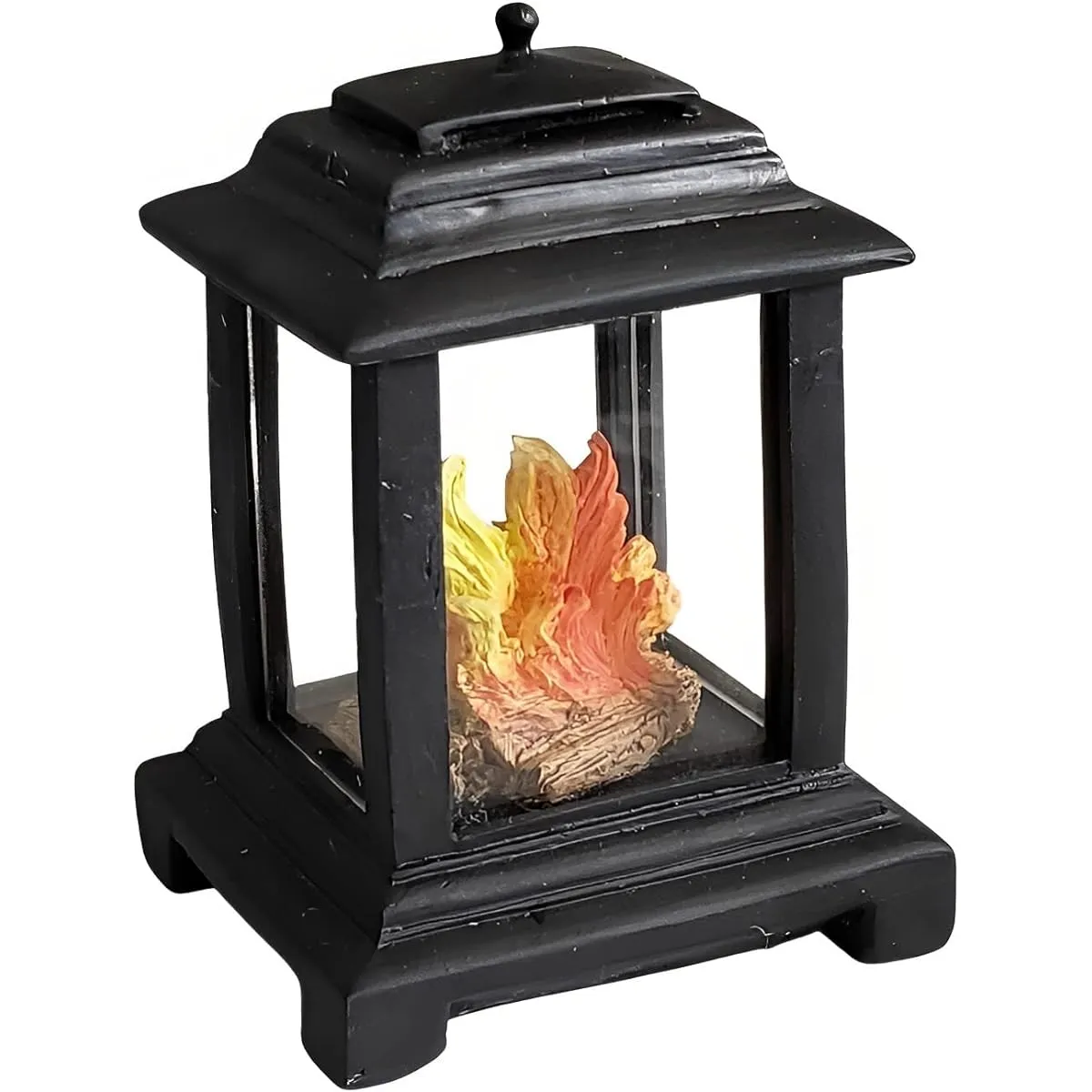 Dollhouse miniature outdoor fireplace ym0810