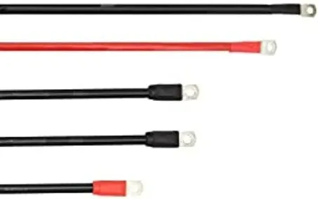 Drive-up Golf Cart Battery Cables Wiring Kit for EZGO RXV Models 2 Gauge Battery Wires
