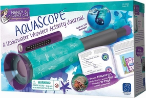 Educational Insights Nancy B's Science Club AquaScope, Explore Underwater Without Getting Wet, Includes Magnifier & LED Flashlight, Ages 8 