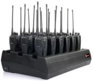 Eighteen Bay Rapid Desk Charger for Kenwood TK-3100K2 Rechargeable Two Way Radio