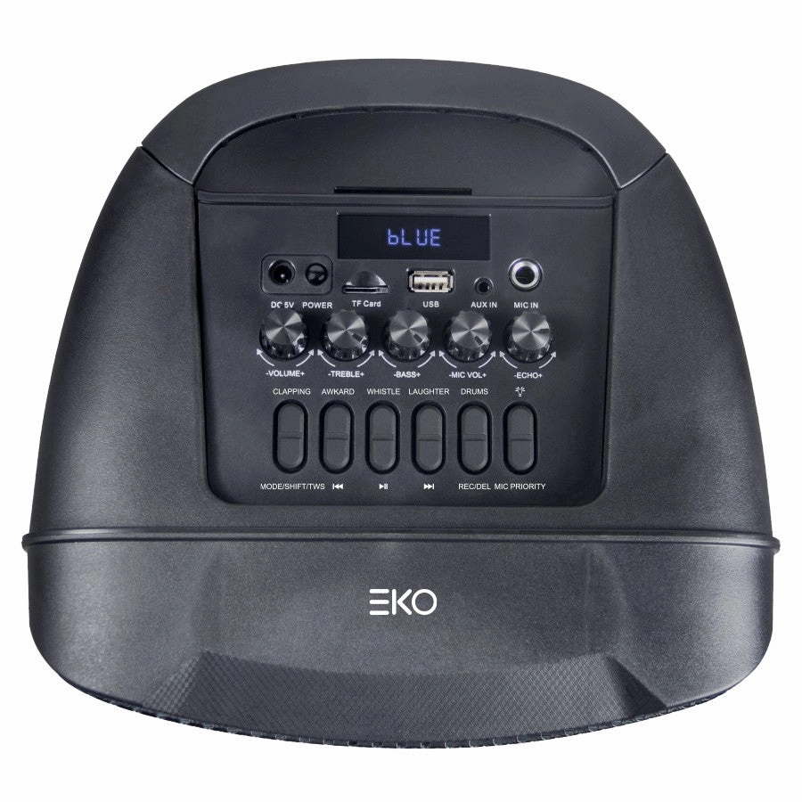 EKO 6.5 inch Party Speaker with 1 Wireless Microphone