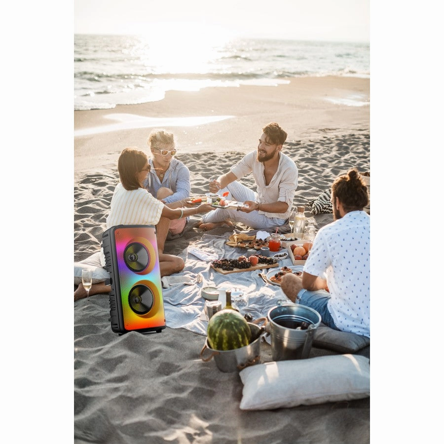 EKO 6.5 inch Party Speaker with 1 Wireless Microphone