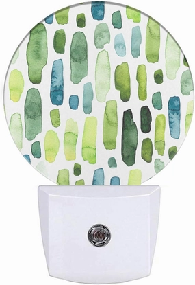 EKOBLA Cactus Tropical Night Lights Plug into Wall Cacti Green Plant LED Dusk to Dawn Night Lamp Auto Sensor for Home Indoor Bathroom Hallway Kitchen