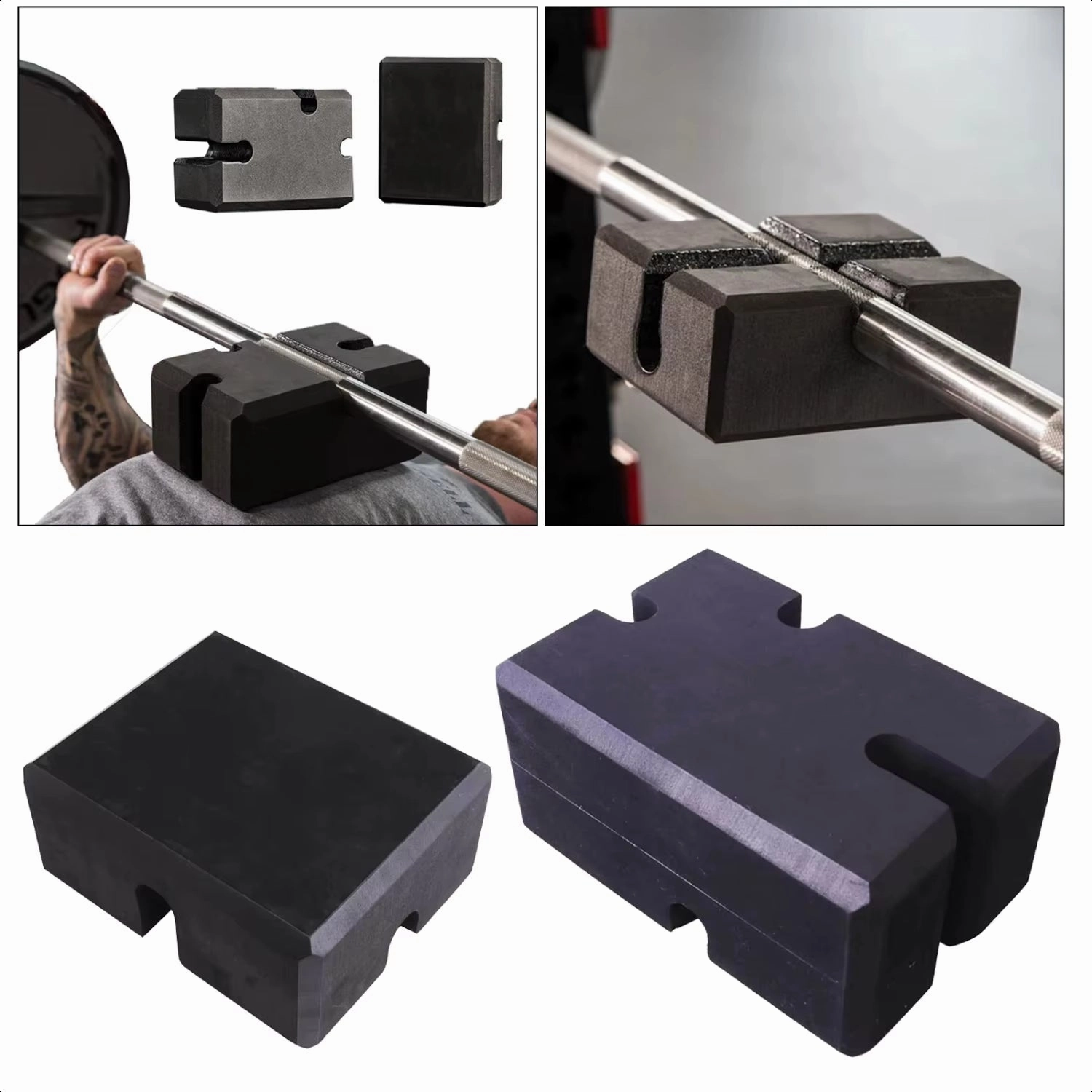Enhanced Strength Foam Bench Press Block for Deep Squat Fitness Training - Barbell Weight Grip Board for Improved Performance An