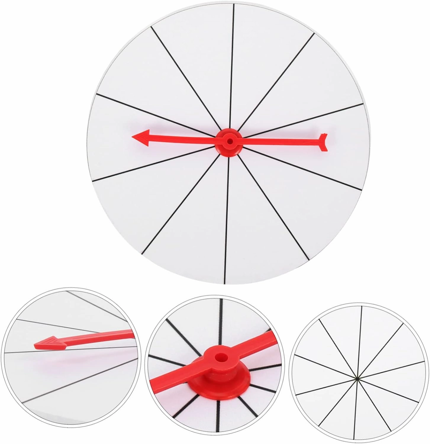 ERINGOGO 2 Sets Spinning Wheel for Boys and Girls Party Wheel of Fortune Game Lightweight and Rotatable