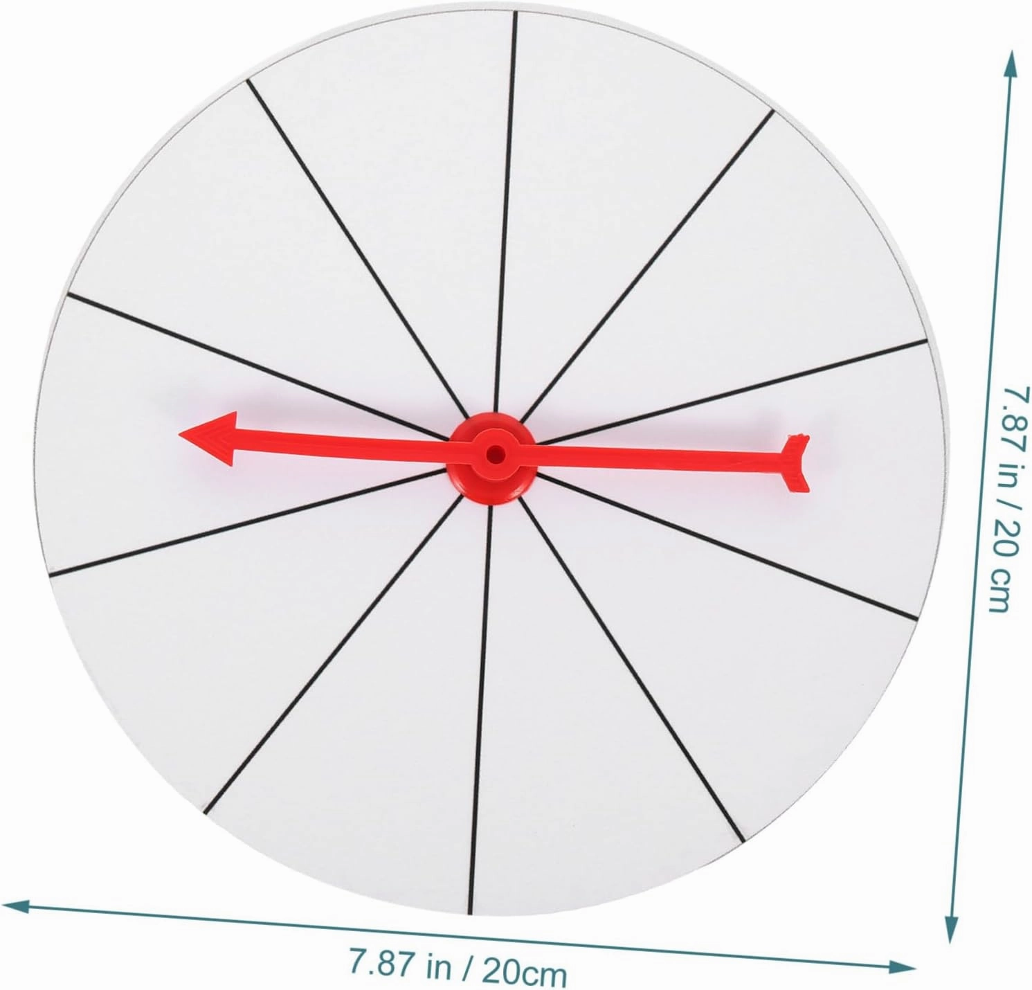ERINGOGO 2 Sets Spinning Wheel for Boys and Girls Party Wheel of Fortune Game Lightweight and Rotatable
