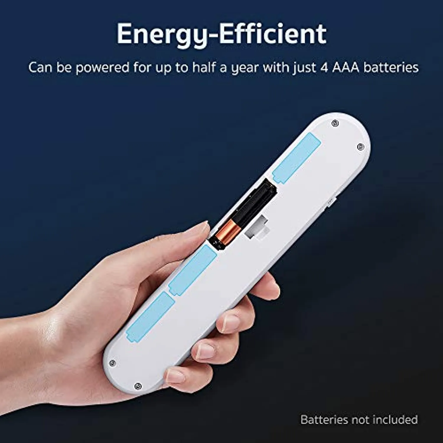 ESR7GEARS  Smart Closet Light, 20-LED Battery-Powered Under-Cabinet Light, 2 Modes and Built-in Magnet, Portable Motion Sensor Light for Closet, Kitchen, Stairs, Hallway, 2-Pack