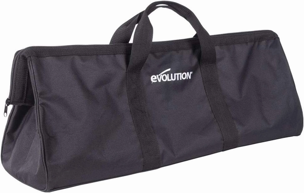 Evolution Power Tools Disc Cutter Bag | Large Heavy Duty Contractor Tool Bag Carry Case for Storing Disc Cutter, Concrete Saw, Grinder, Tools | Wide Opening, Full Length Zip, Large Carry Handles