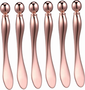Eye Cream Applicator Roller Metal Eye Stick Facial Massager for Skincare
