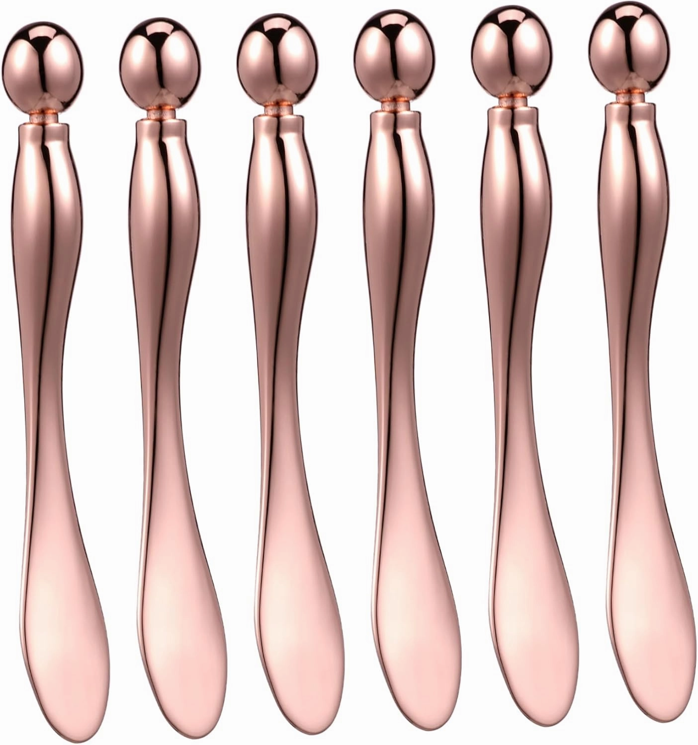 Eye Cream Applicator Roller Metal Eye Stick Facial Massager for Skincare