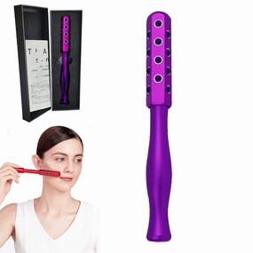 Facelift Pro Beauty Roller, Elarique Face Roller, 2025 New Facial Massage Tool for Lifting and Skin Care (Purple)