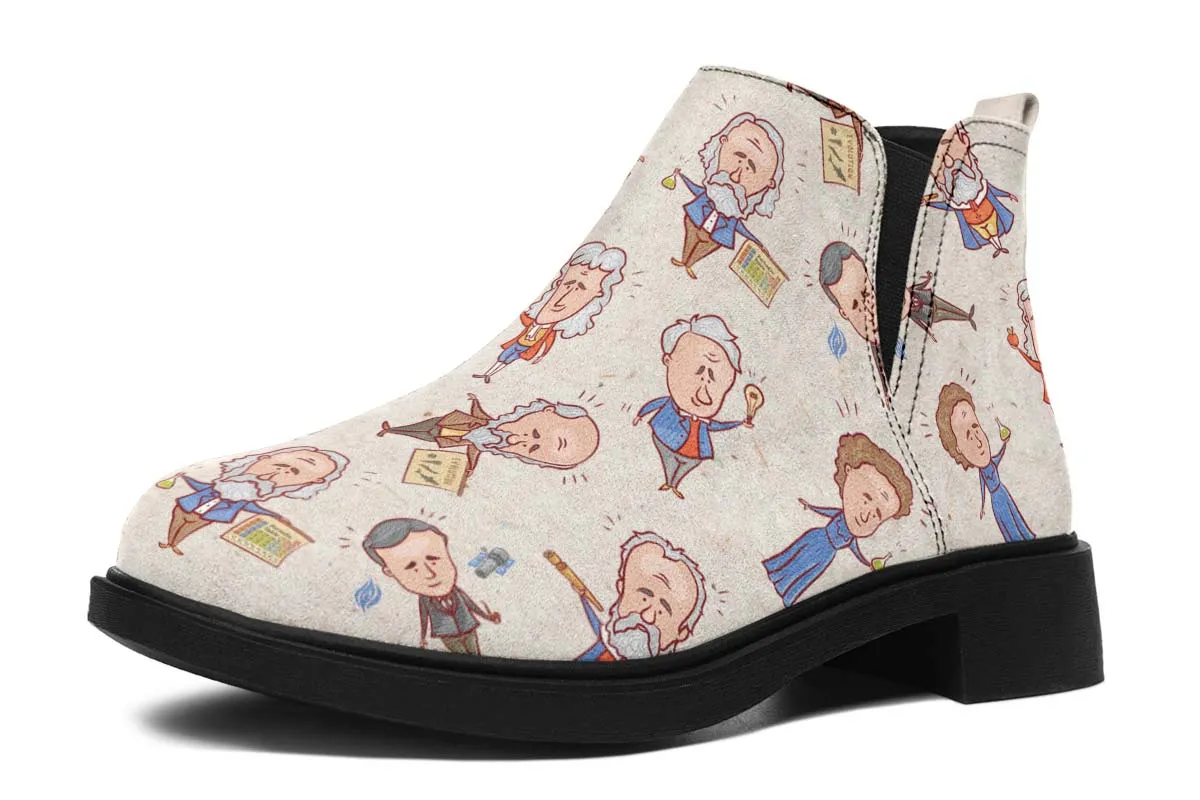 Famous Scientists Neat Vibe Boots