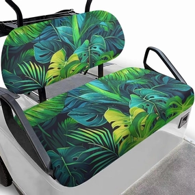 Fashion Print Golf Cart Seat Covers 2 Passenger Golf Cart Backrest Cover Golf Cart Seat Towel Gift for Friends