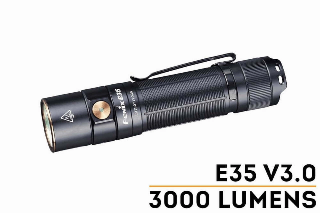 Fenix E35 V3.0 EDC Flashlight – 3000 Lumens