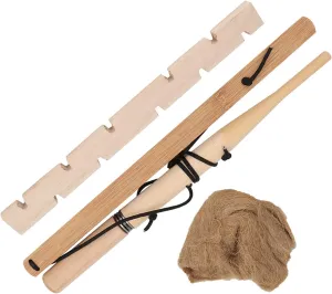 Fire Starter Survival Tool, Fire Starter with Lightweight Wood Bushcraft Gear for Outdoor Camping