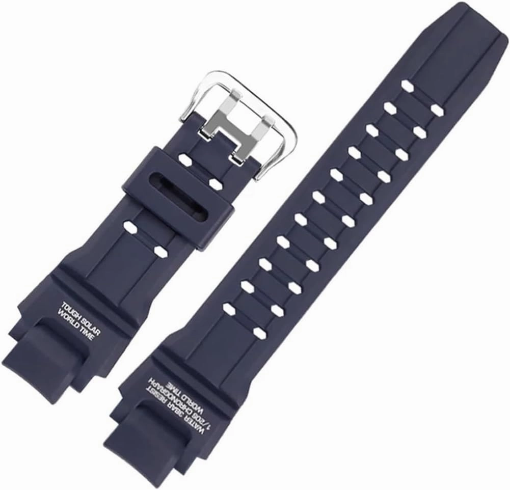 Fit for Casio GW-A1000 GW-A1100 G-1400 GW-4000 GA-1000 GA-1100 Men Waterproof Sports Silicone Rubber Watch Strap