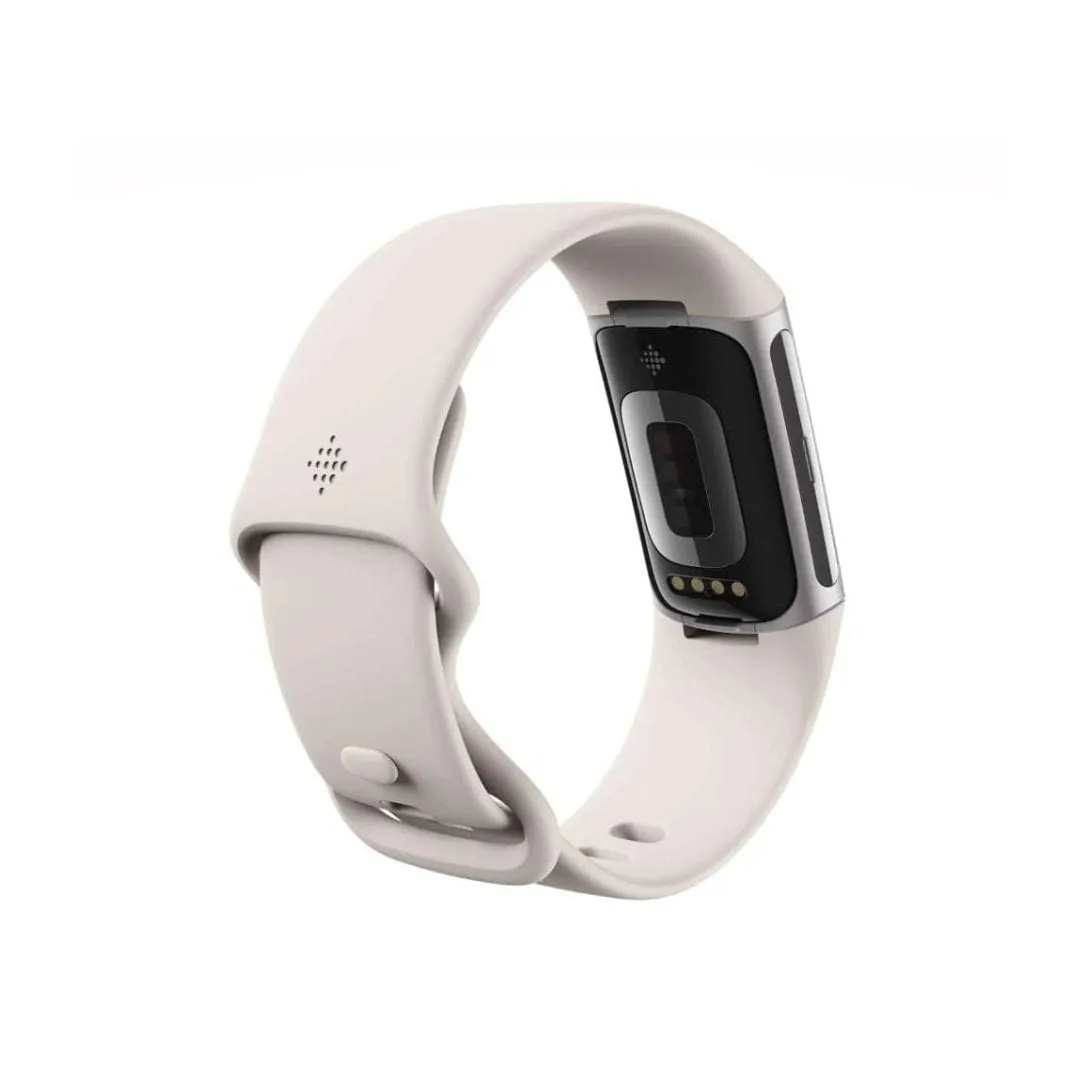 Fitbit Charge 6( Porcelain/Silver Aluminum)