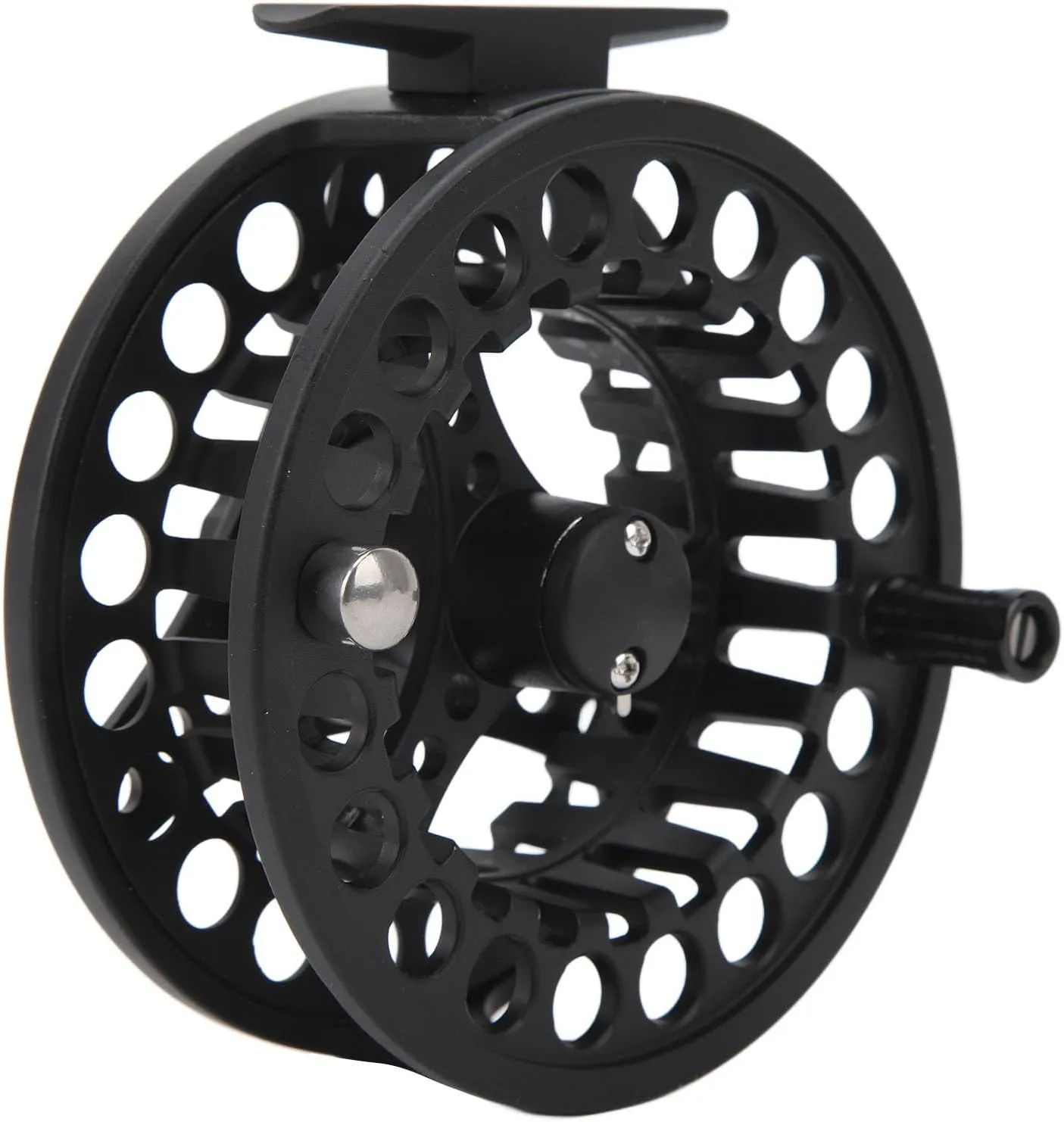 Fly Fishing Reel, Lightweight Metal Reel with Left Right Hand Conversion Suitable for Streams, Rivers and Lakes
