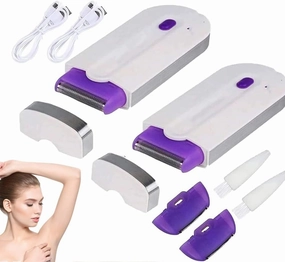 Focusing Silky Smooth Hair Eraser for Women,Painless Hair Removal Tool, Women's Hair Remover(2PC)