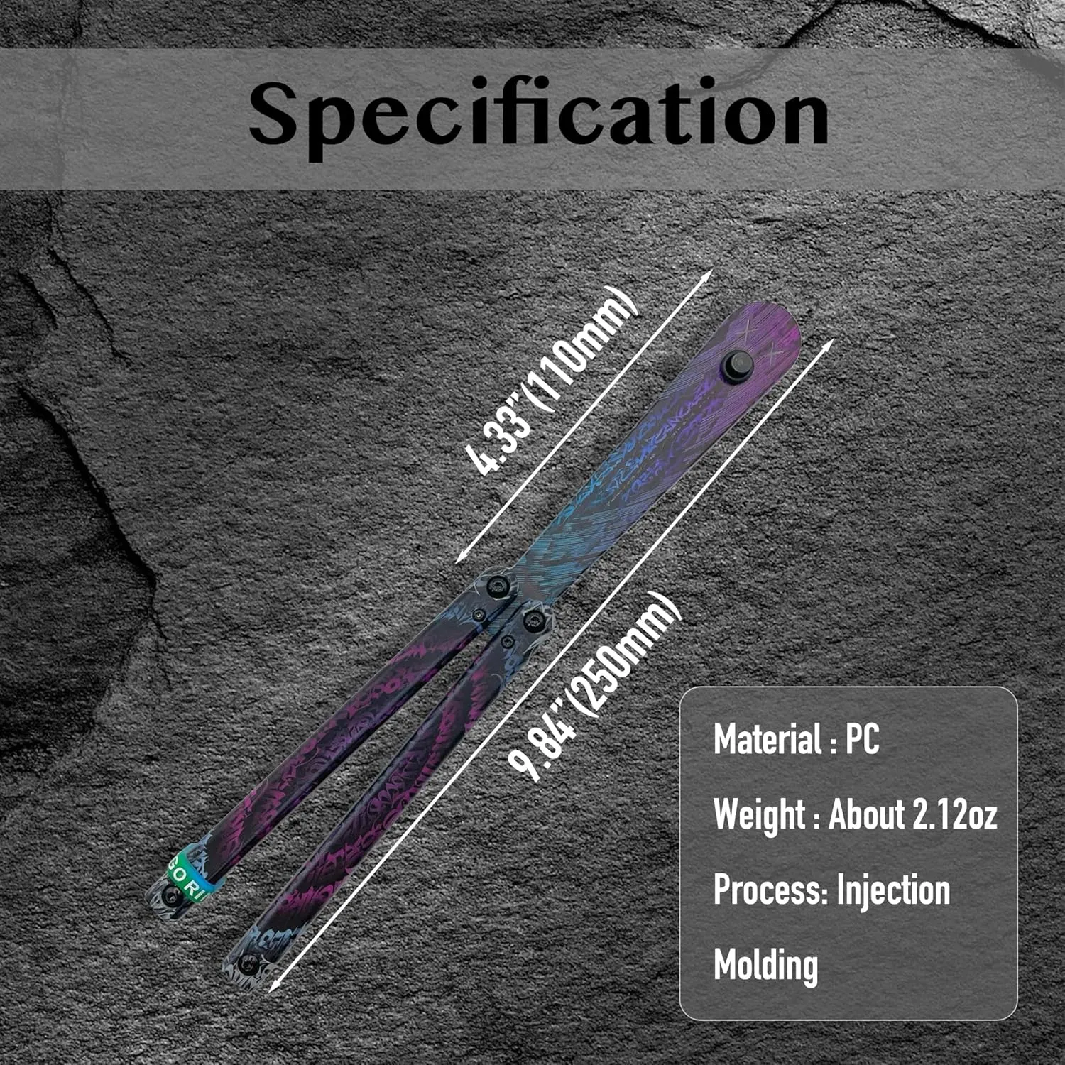 Foldable Plastic Tool, Sturdy and Lightweight, Excellent Balance, Practice Tool for Beginners