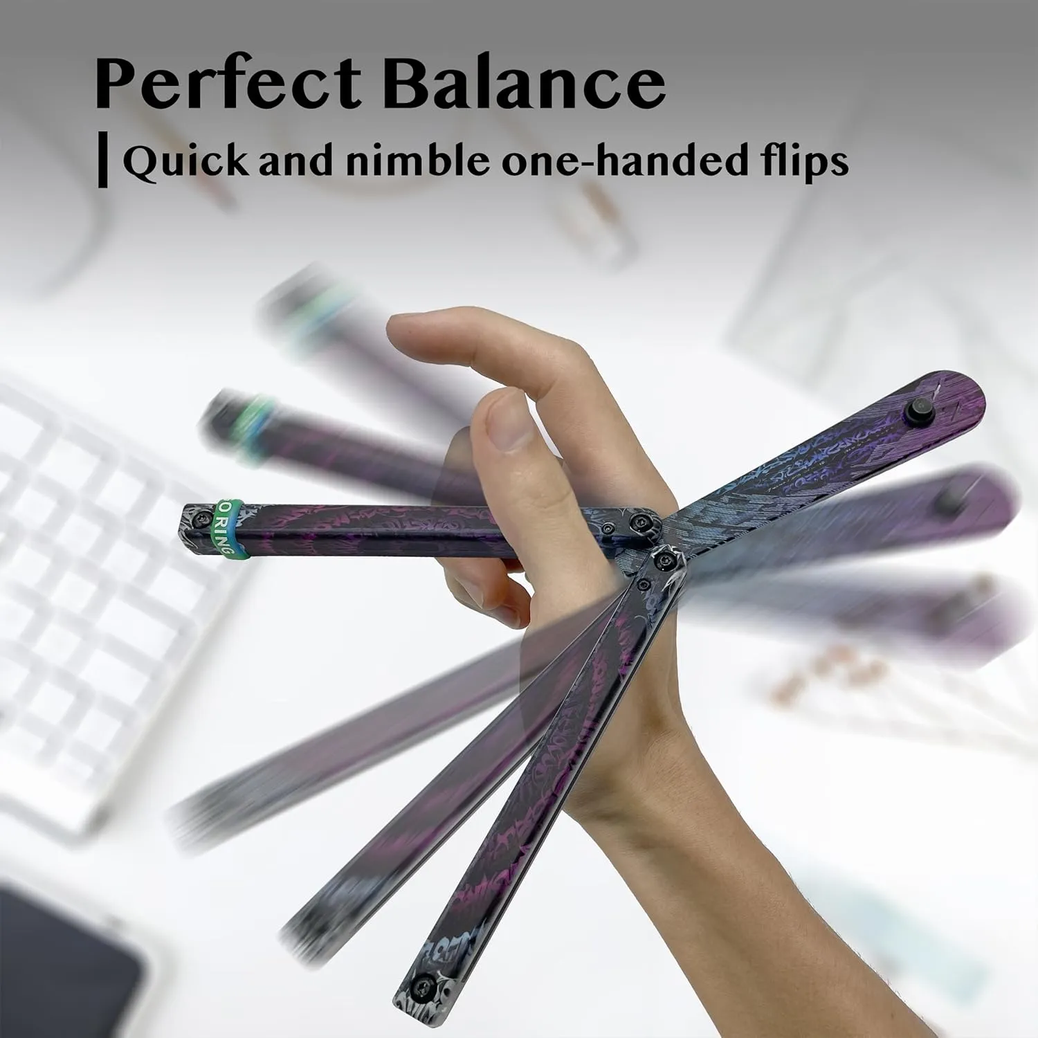 Foldable Plastic Tool, Sturdy and Lightweight, Excellent Balance, Practice Tool for Beginners