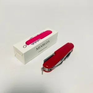 Folding knives,Multi Function Mini Knife - Best Keychain Accessories - Small Utility Multi Purpose Tool for Camping Hiking - Cool Mens Birthday Gift Ideas for Men and Women