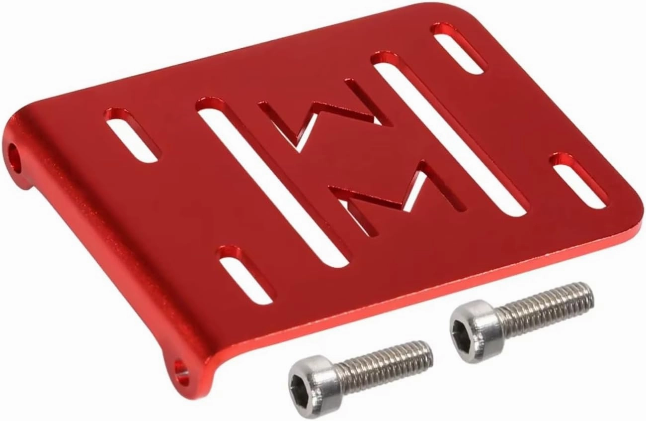 for SCX10 for Element Gspeed for LCG for Chassis 2Low 1/10 Comp Builds PRO Aluminum Acrylic Transmission Overdrive Gearbox Set RC Crawler RC Car DIY Parts(Red,Set)