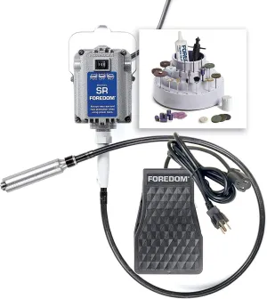Foredom K.2232 Classic Jewelers Kit with H.30 Handpiece with MAMH-2 Base Mount Motor Hanger, 115v