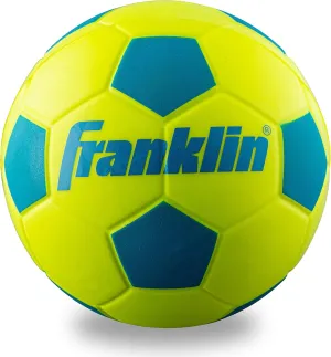 Franklin Sports Foam Soccer Ball - Perfect for Practice and Backyard Play - Best for First-Time Play and Small Kids - 6.5 inches