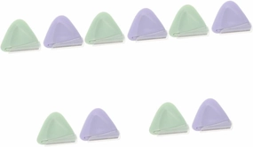 FRCOLOR 10pcs Portable Eyebrow Trimmers Lightweight Eyebrow Cutters for Easy Grooming Travel Makeup Tools
