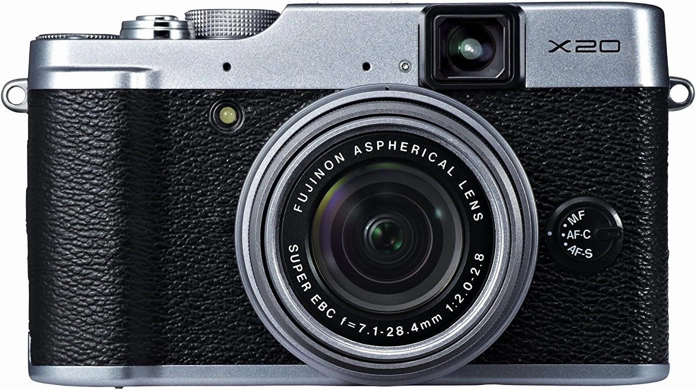 Fujifilm X20 12 MP Digital Camera with 2.8-Inch LCD (Silver)
