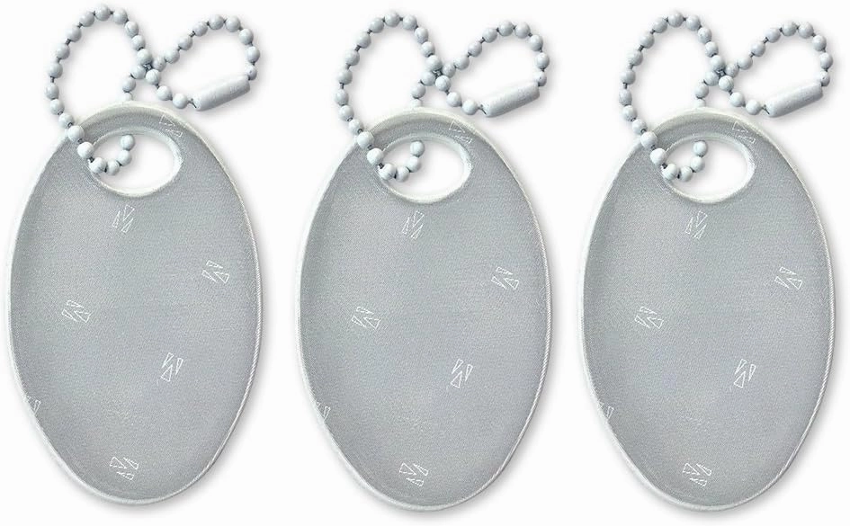 funflector Safety Reflectors - Basic Shapes - Stylish Reflective Gear for Jackets, Bags, Purses, Backpacks, Strollers and Wheelchairs - Made in USA