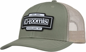 G. Loomis Originial Trucker Cap Color - Olive-Khaki Size - One Size Fits Most (GHATOGTRKOL) Fishing