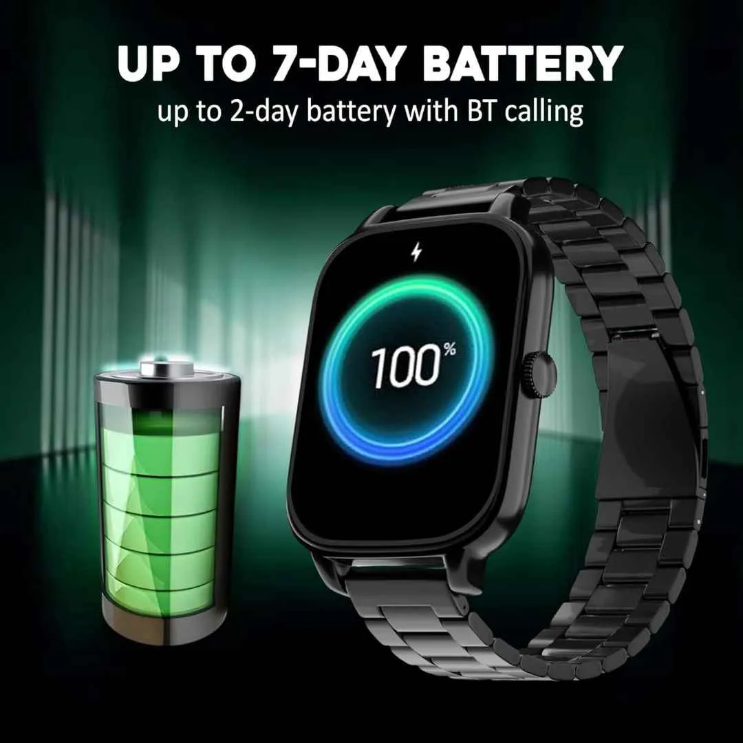 GameSir H18 Pro Smartwatch with Long Battery Life, 2.01" High-Resolution Screen