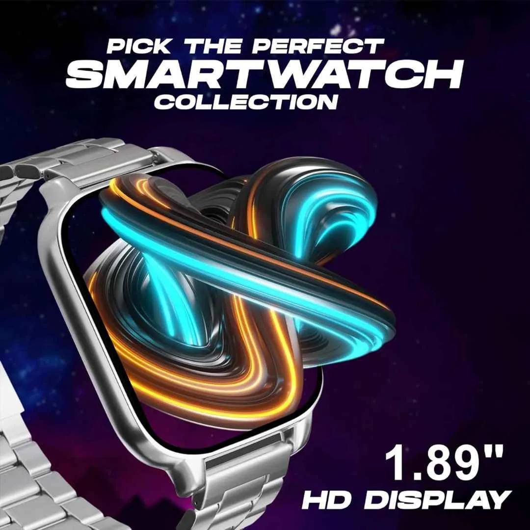 GameSir H18 Pro Smartwatch with Long Battery Life, 2.01" High-Resolution Screen