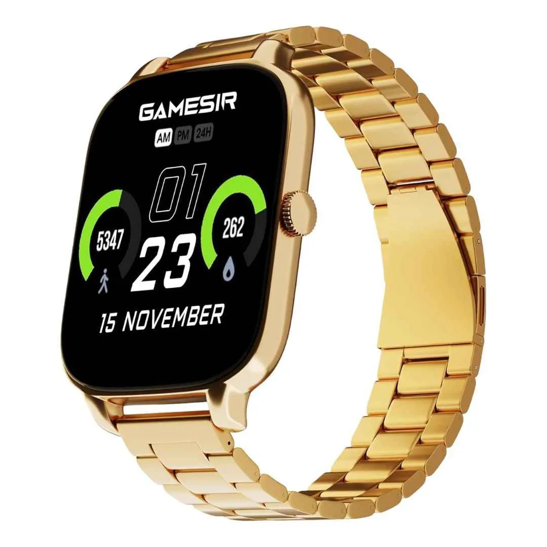 GameSir H18 Pro Smartwatch with Long Battery Life, 2.01" High-Resolution Screen