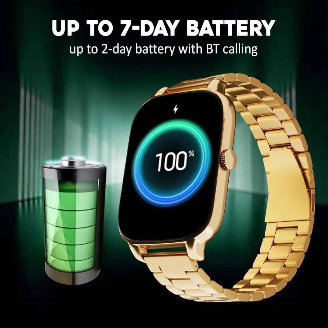 GameSir H18 Pro Smartwatch with Long Battery Life, 2.01" High-Resolution Screen