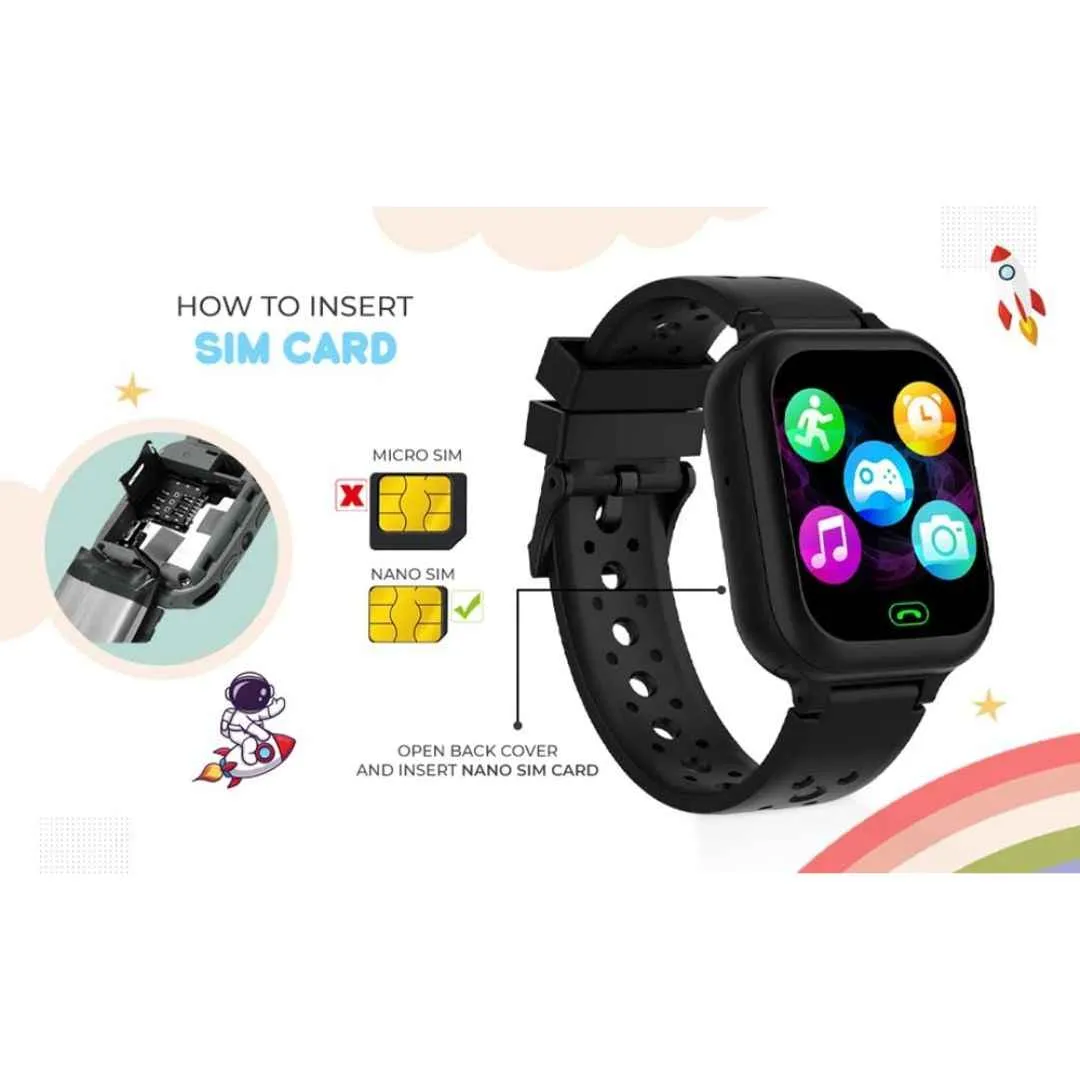 GAMESIR Q15 Kids Smart Watch 1.44" TFT Display 3G /4G SIM Support