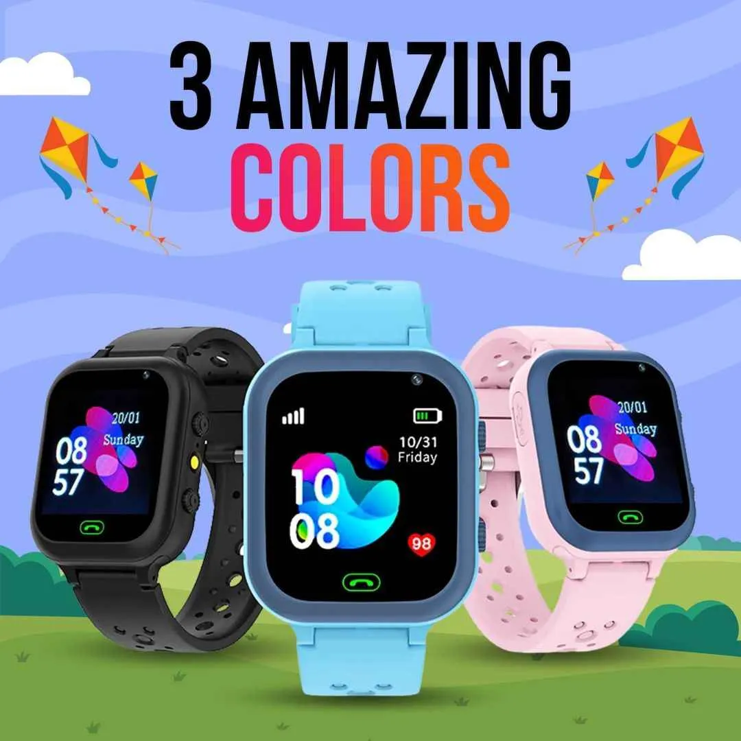 GAMESIR Q15 Kids Smart Watch 1.44" TFT Display 3G /4G SIM Support