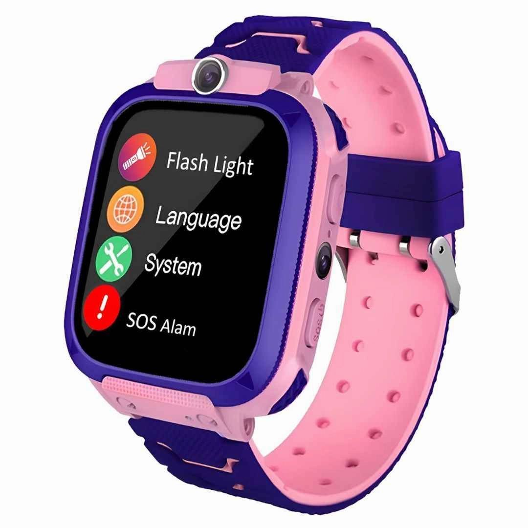 GameSir Q18 Kids Smart Watch 1.44" TFT Display 3G / 4G SIM Support (Pink)
