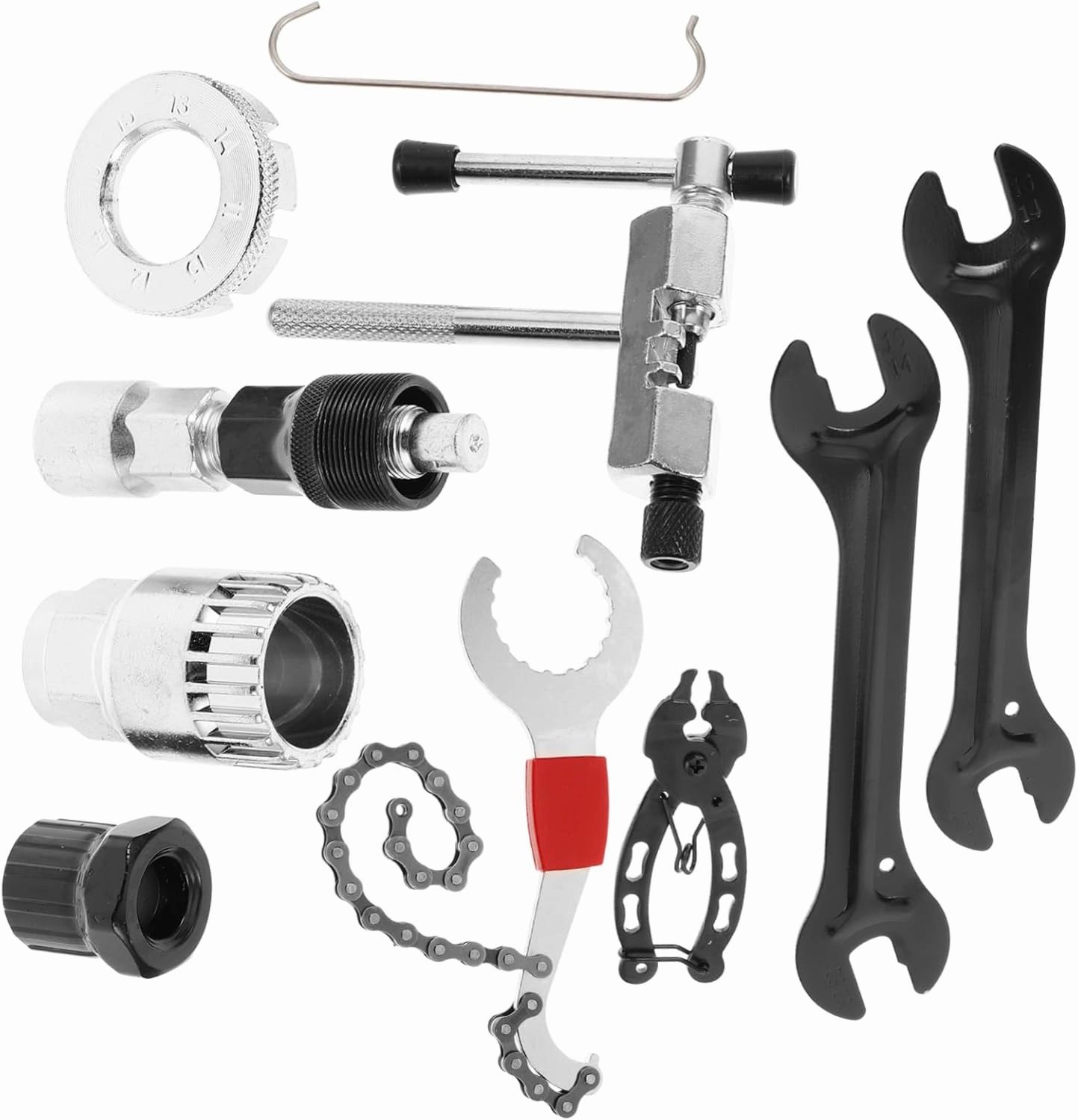 GANAZONO Bicycle Wrench Tool Kit 1 Set Bike Repair Tools Patch Kit for Easy and Efficient Bike Maintenance