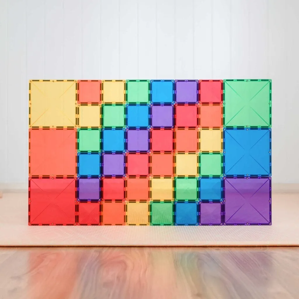 *GARAGE SALE* Connetix | Rainbow Square Pack