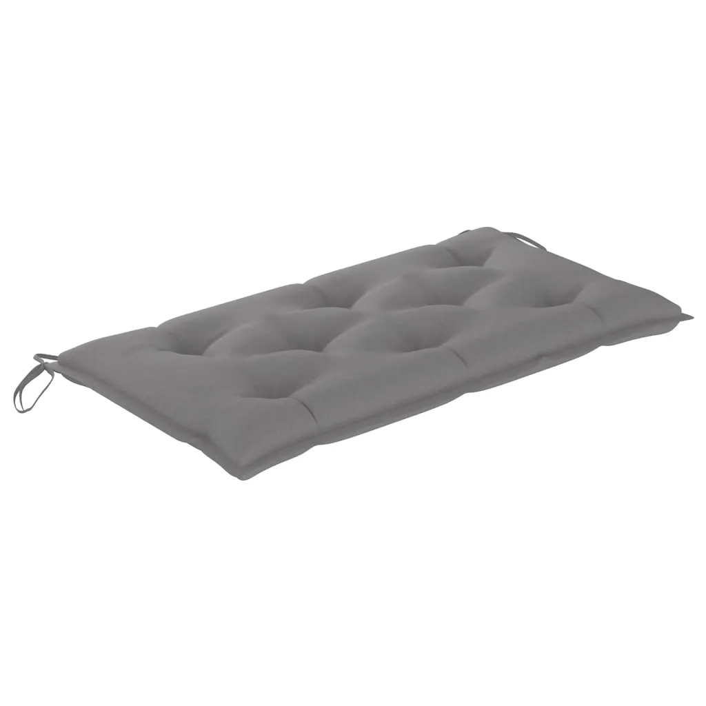 Garden Bench Cushion Anthracite 43.3"x19.7"x2.8" Oxford Fabric