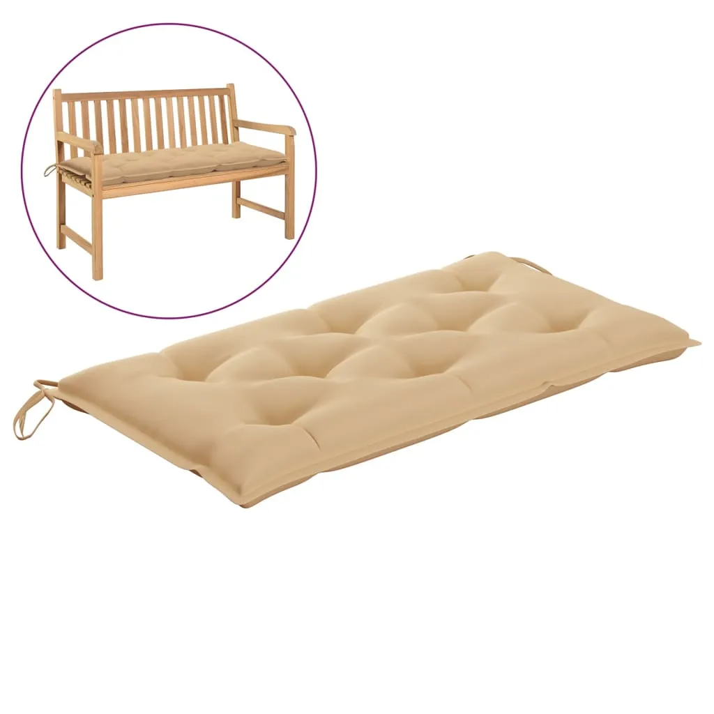 Garden Bench Cushion Anthracite 43.3"x19.7"x2.8" Oxford Fabric