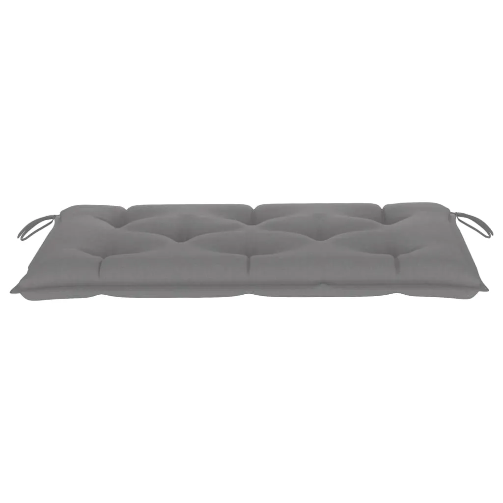 Garden Bench Cushion Anthracite 43.3"x19.7"x2.8" Oxford Fabric