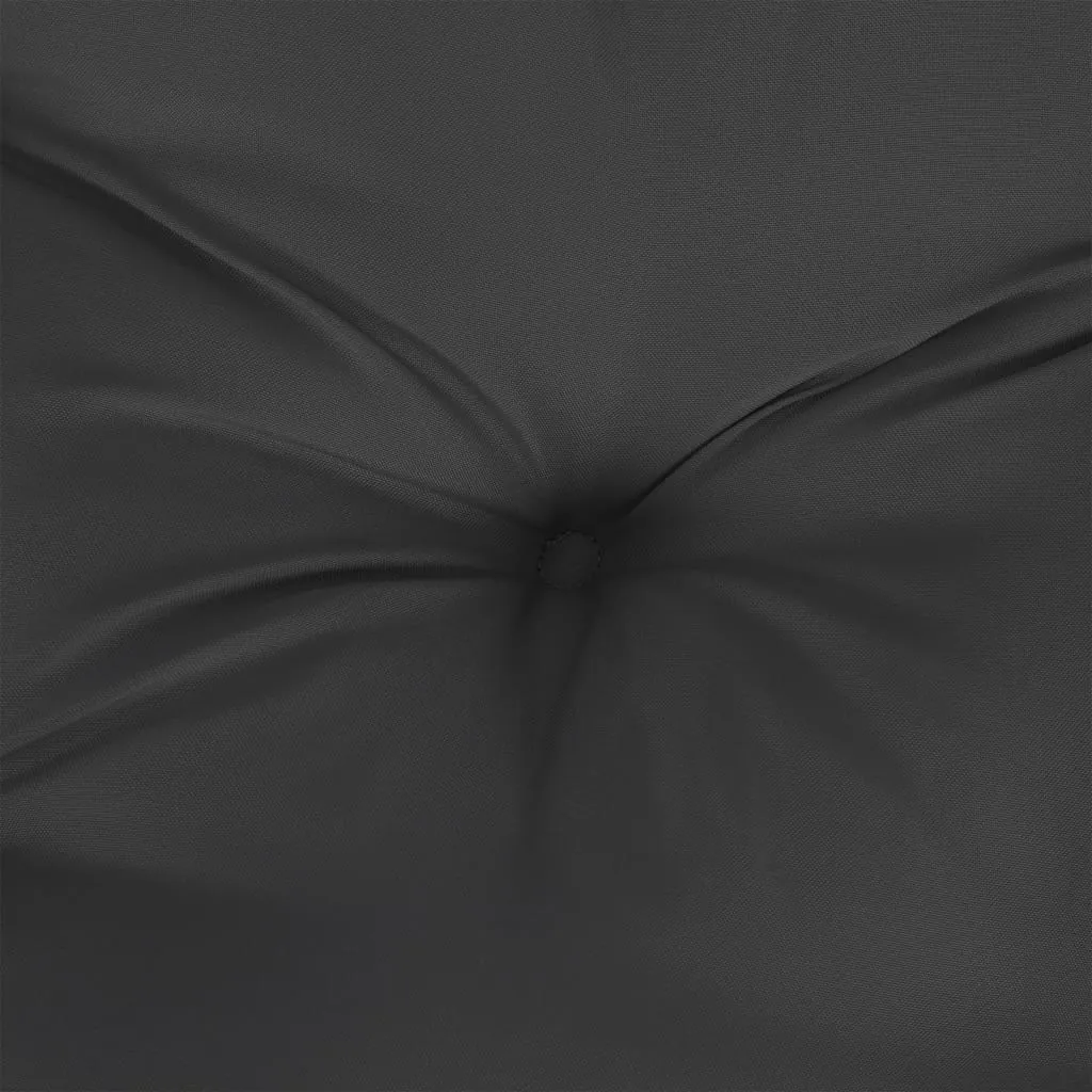 Garden Bench Cushion Anthracite 43.3"x19.7"x2.8" Oxford Fabric