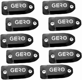 GERO Tactical Quick Draw Gun Magnet Concealed Rifle & Shotgun Magnetic Holder Perfect as a Wall Mount Bed Mount Vehicle Car Gun Holder Mount in a Display Case for Fast Draw 10 Pack