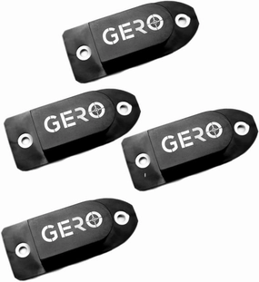 GERO Tactical Quick Draw Gun Magnet Concealed Rifle & Shotgun Magnetic Holder Perfect as a Wall Mount Bed Mount Vehicle Car Gun Holder Mount in a Display Case for Fast Draw 4 Pack