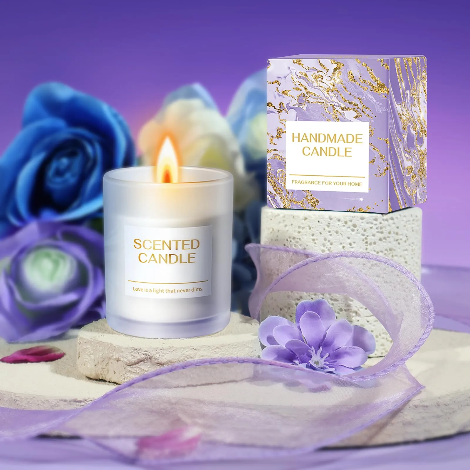 Gifts for Women, Mothers Day Gift Basket for Wife, Mom, Girlfriend, Her - Birthday Gifts for Women, Happy Birthday, Mothers Day Gifts for Wife- Lavender Spa Basket Set Mothers Day